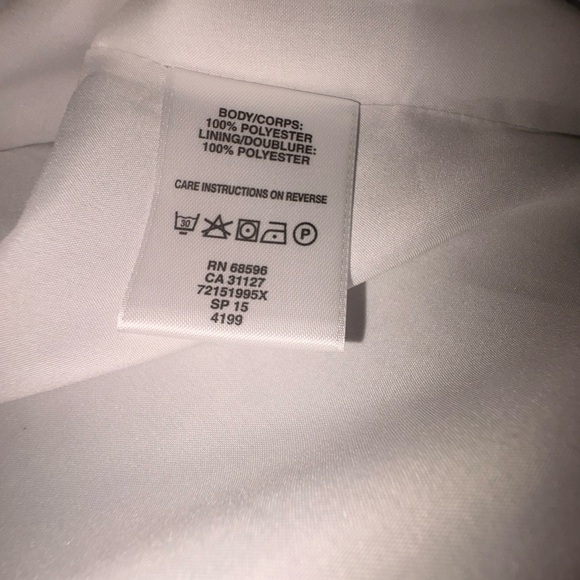 DKNYC Asymmetrical Watercolor Wrap Skirt in Orange, Gray & Yellow Sz 6 NWT - Picture 16 of 17